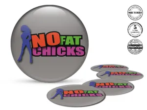 Wheel Stickers Style Epoxy Dome Upgrade